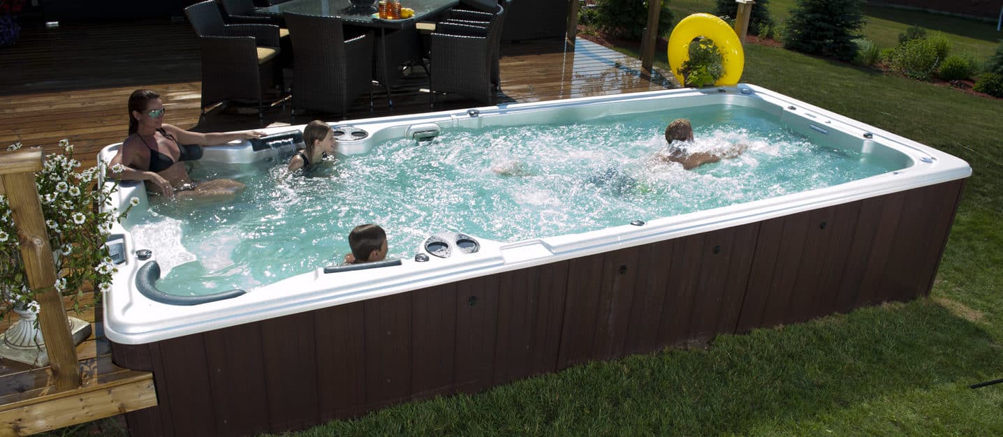 endless pool hot tub cost