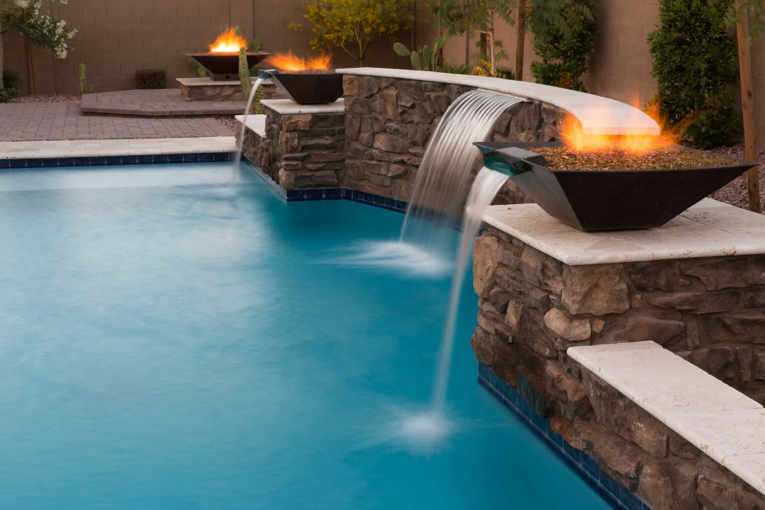 pool fire feature