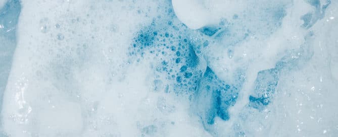 hot tub foam