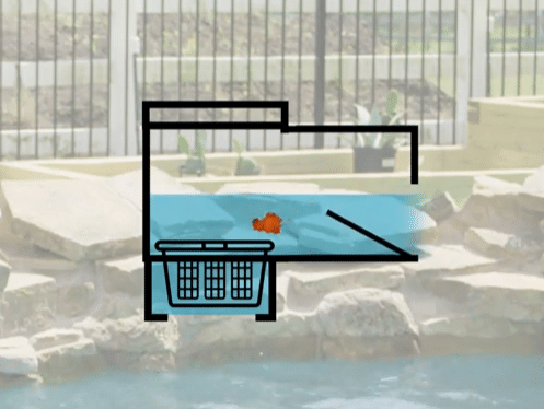 pool circulation weir door 