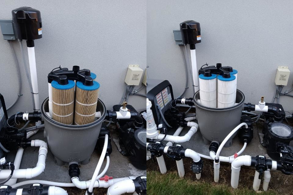 Filter Cleaning by Premier Pools and Spas